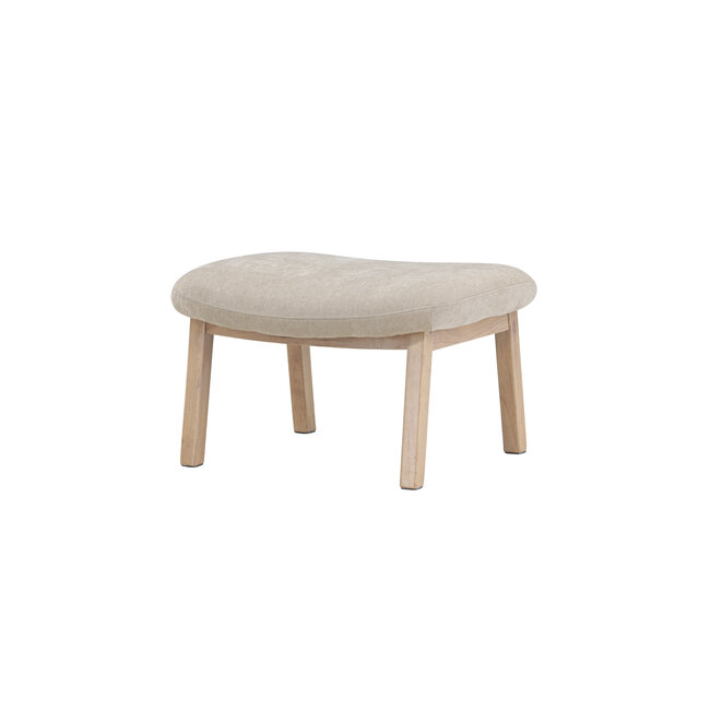Hocker Rile Beige