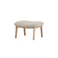 Hocker Rile Beige