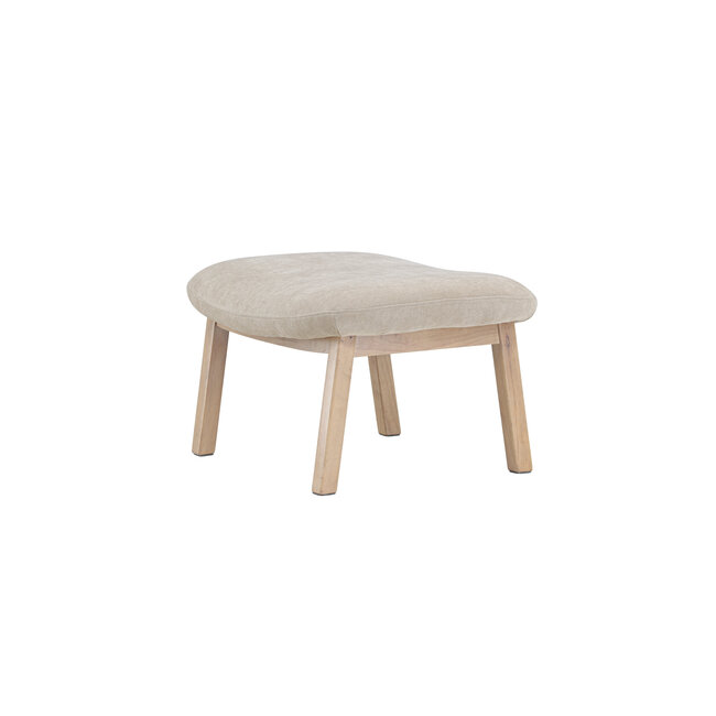 Hocker Rile Beige