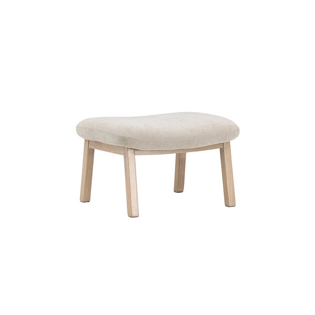Hocker Rile Beige