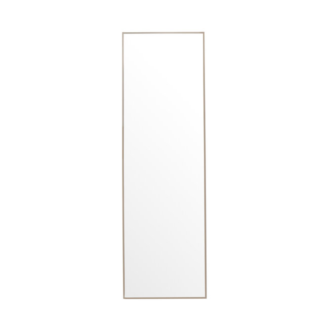 Großer Spiegel Orlando 195 x 55 Beige Aluminium