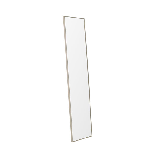 Großer Spiegel Orlando 195 x 55 Beige Aluminium