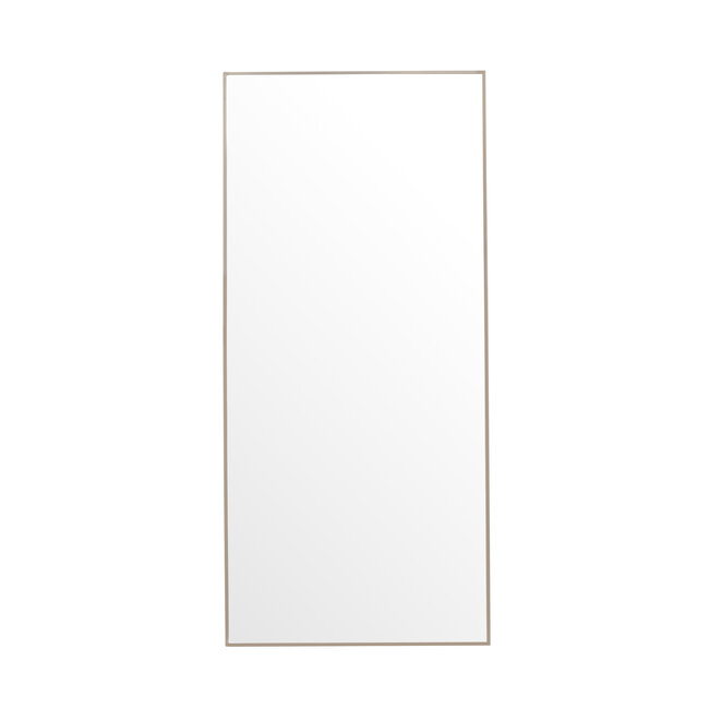 Großer Spiegel Orlando 190 x 85 Beige Aluminium