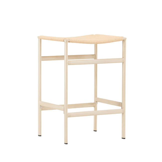 2er Set Barstuhl Polly - Barhocker Natürlich