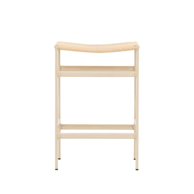 2er Set Barstuhl Polly - Barhocker Natürlich