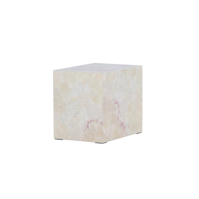 Beistelltisch York  Beige - Quadrat Couchtisch