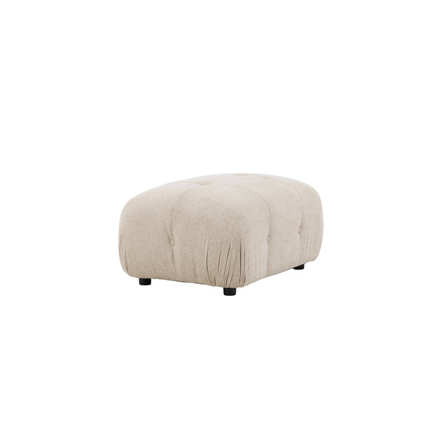 Sofamodul Mika Beige – Vielseitiger Hocker
