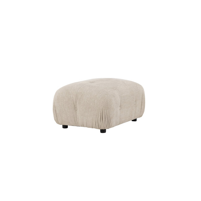Sofamodul Mika Beige – Vielseitiger Hocker