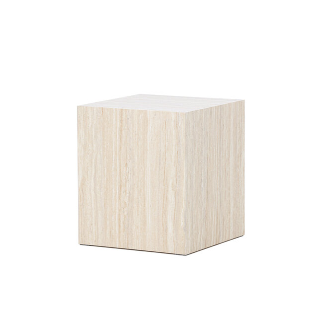 Sofa-Tisch York Beige – Quadrat Couchtisch