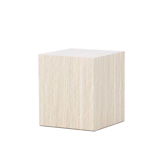 Sofa-Tisch York Beige – Quadrat Couchtisch