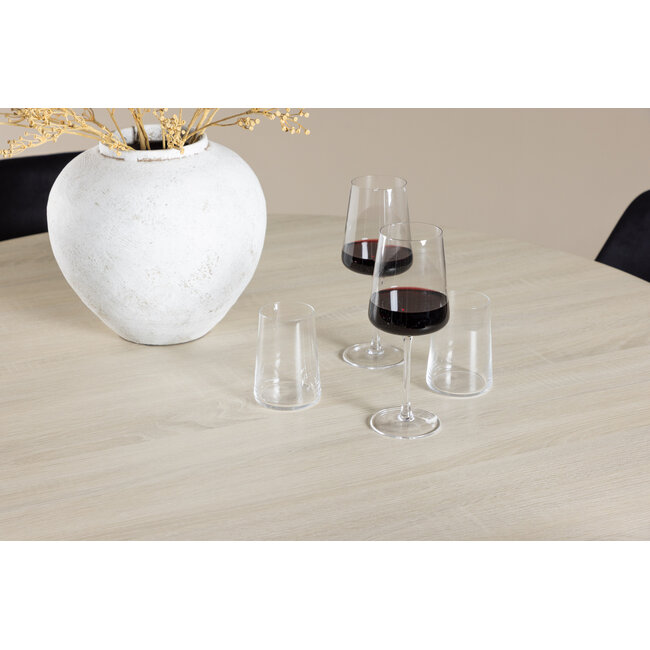 Essgruppe Lanzo Tisch & Night Stühle – Modern & Elegant
