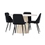 Essgruppe Lanzo Tisch und Night Stühle – Modern und Elegant