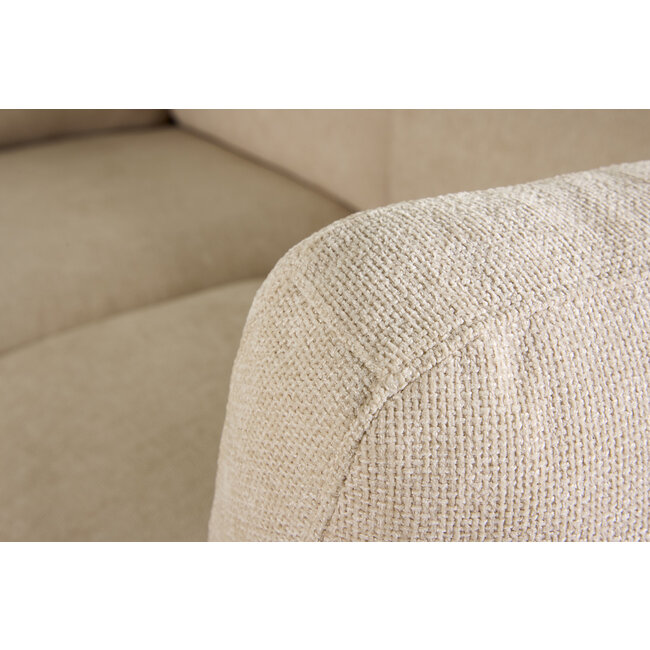 Ecksofa Beige Salerno