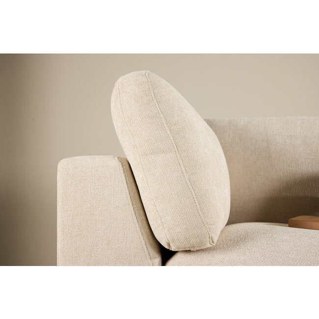 Ecksofa Beige Salerno
