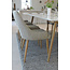 7-tlg. Esszimmer-Set Polar mit Stühlen Plaza