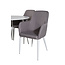 5-tlg. Esszimmer-Set Plaza mit Stühlen Comfort