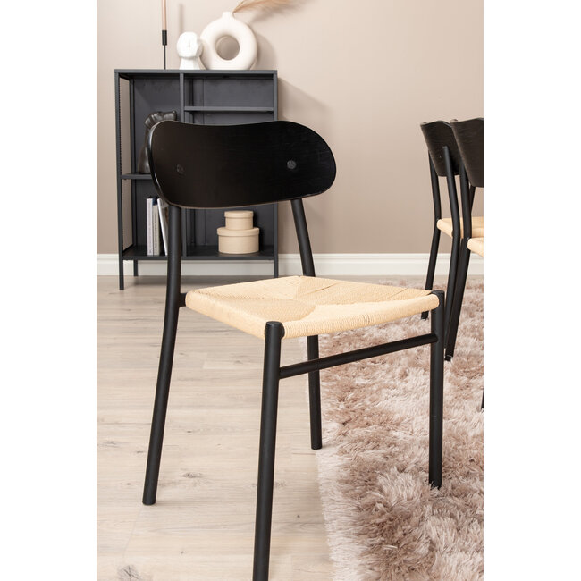 7-tlg. Esszimmer-Set Petra mit Stühlen Polly