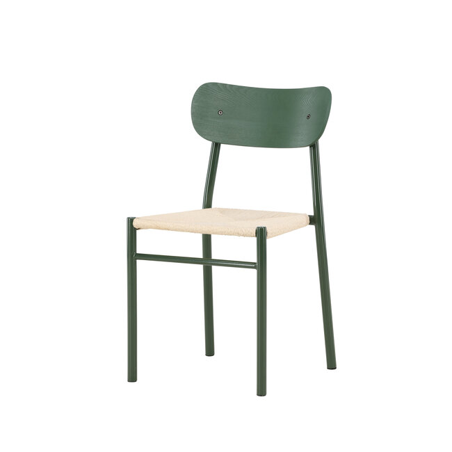 2er Set Esszimmerstuhl Polly Grün