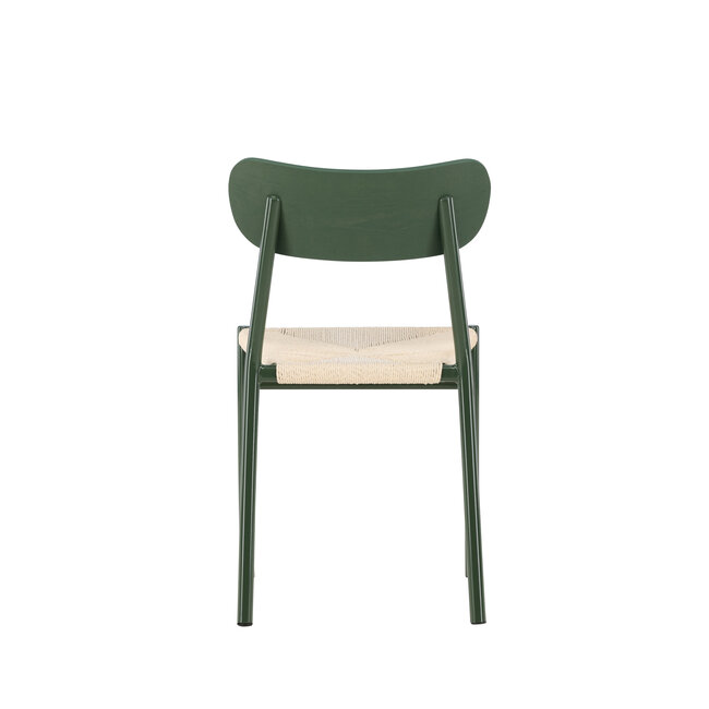 2er Set Esszimmerstuhl Polly Grün