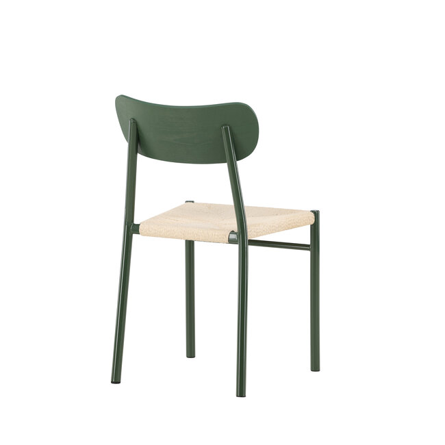 2er Set Esszimmerstuhl Polly Grün