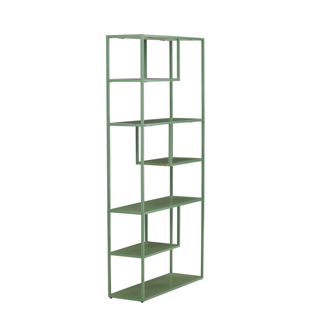 Regal Staal Grün 164x80 cm
