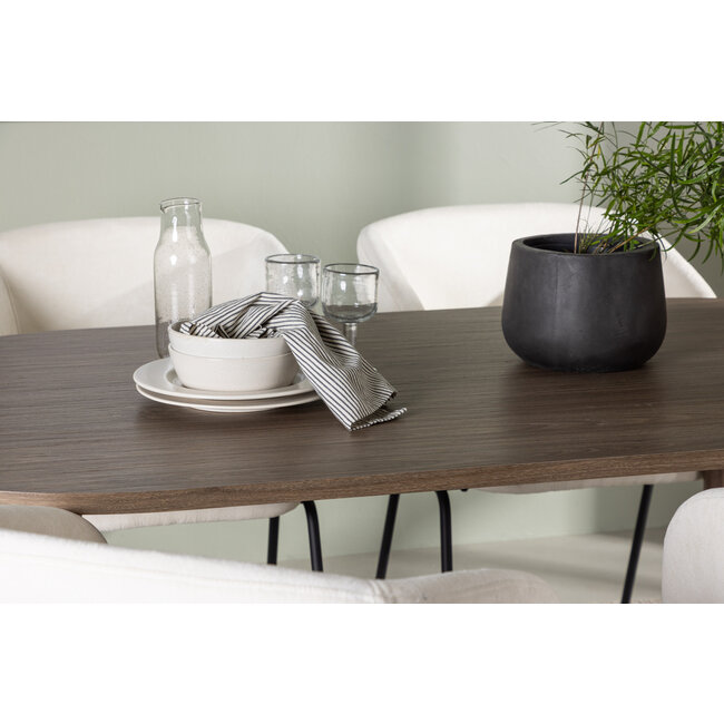 5-tlg. Esszimmer-Set Andy mit Stühlen Day