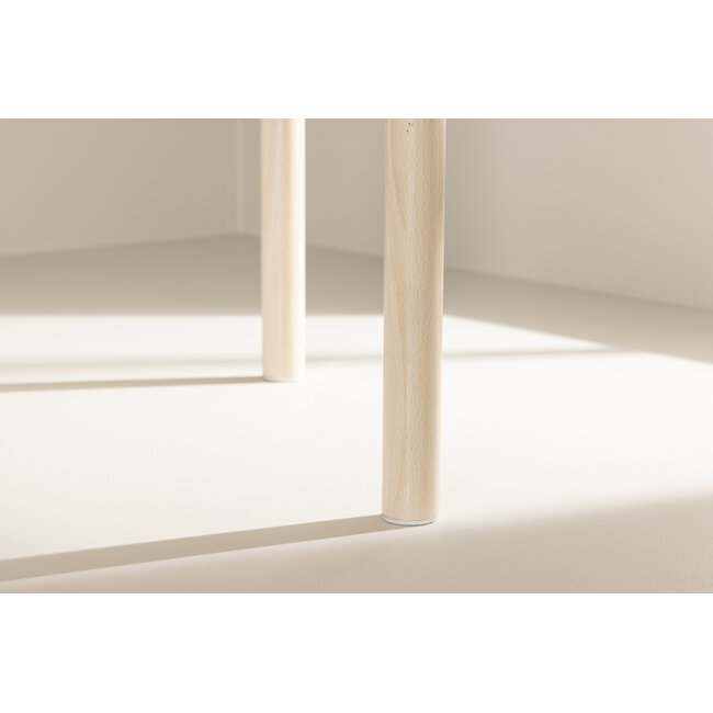 5-tlg. Andy Esstisch mit Night Esszimmerstuhl