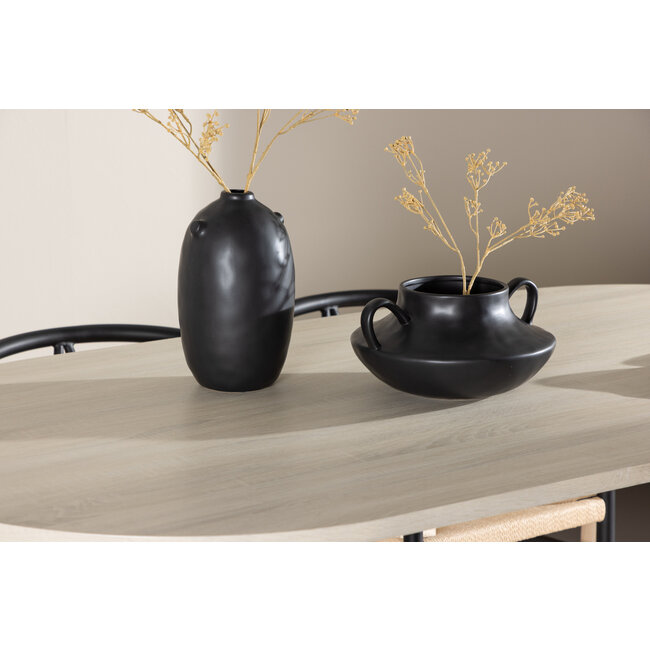 5-tlg. Andy Esstisch mit Alfons Esszimmerstuhl