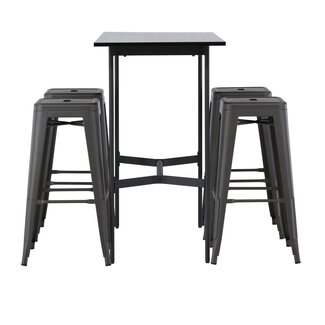 Venture Home 5-tlg. Bar-Set Rax mit Stühlen Tempe