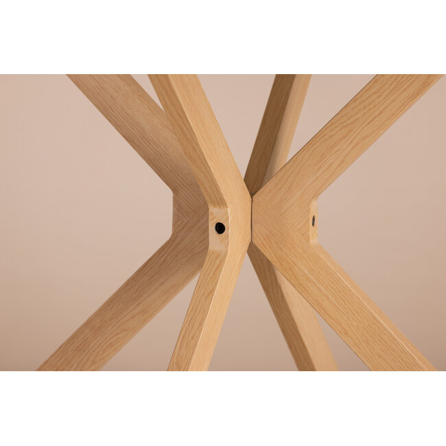 5-tlg. Esszimmer-Set Piazza mit Stühlen Lilja