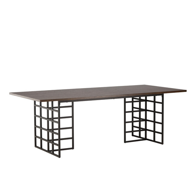 7-tlg. Esszimmer-Set Ystad mit Stühlen Limhamn