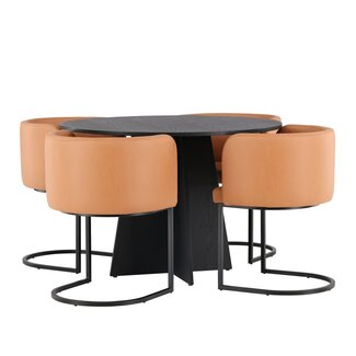 Venture Home 5-tlg. Esszimmer-Set Bootcut mit Stühlen Simrishamn