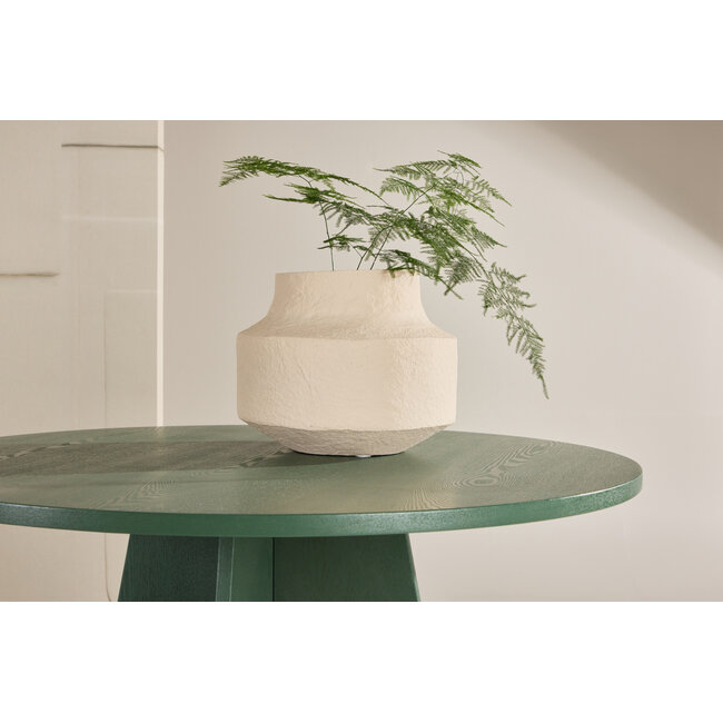 Bootcut Runder Esstisch 110cm Grün