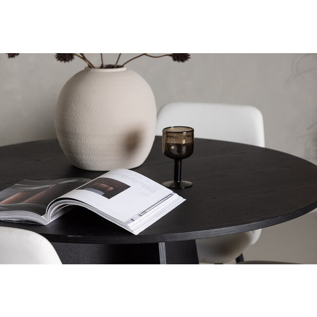 5-tlg. Esszimmer-Set Bootcut mit Stühlen Night