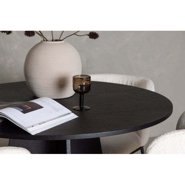 5-tlg. Esszimmer-Set Bootcut mit Stühlen Edina