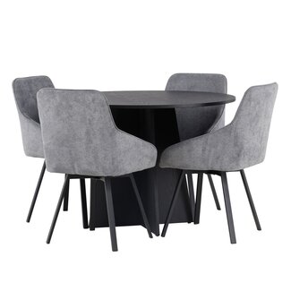 Venture Home 5-teiliges Esszimmer-Set Bootcut mit Stühlen Rosie