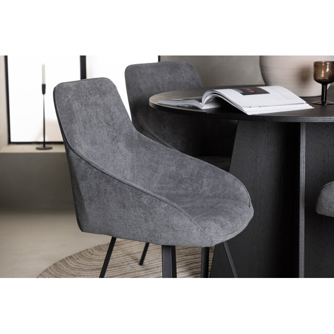 5-teiliges Esszimmer-Set Bootcut mit Stühlen Rosie