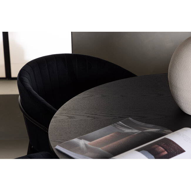 5-tlg. Esszimmer-Set Bootcut mit Stühlen Selma