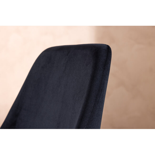 7-tlg. Bootcut Esstisch mit Night Esszimmerstuhl