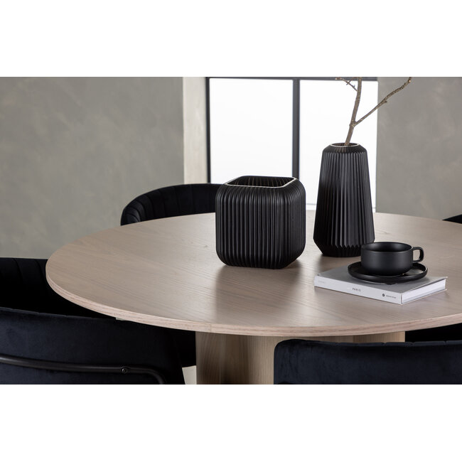 5-tlg. Esszimmer-Set Olivia mit Stühlen Selma