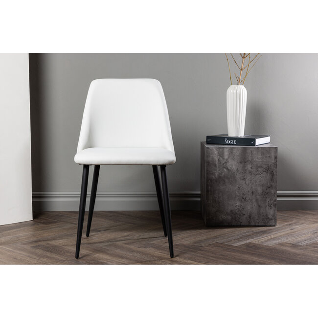 5-tlg. Esszimmer-Set Olivia mit Stühlen Night