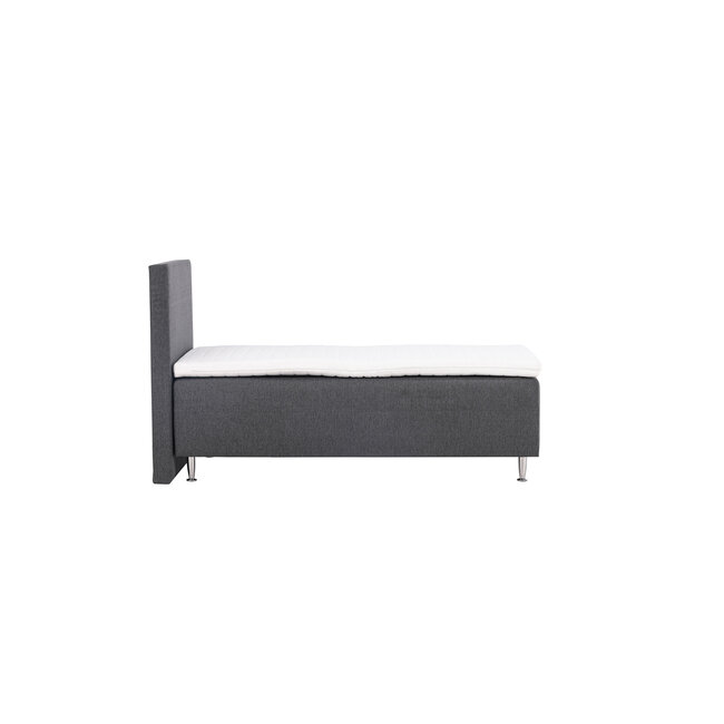 Bett Mesa Grau oder Beige 90 cm