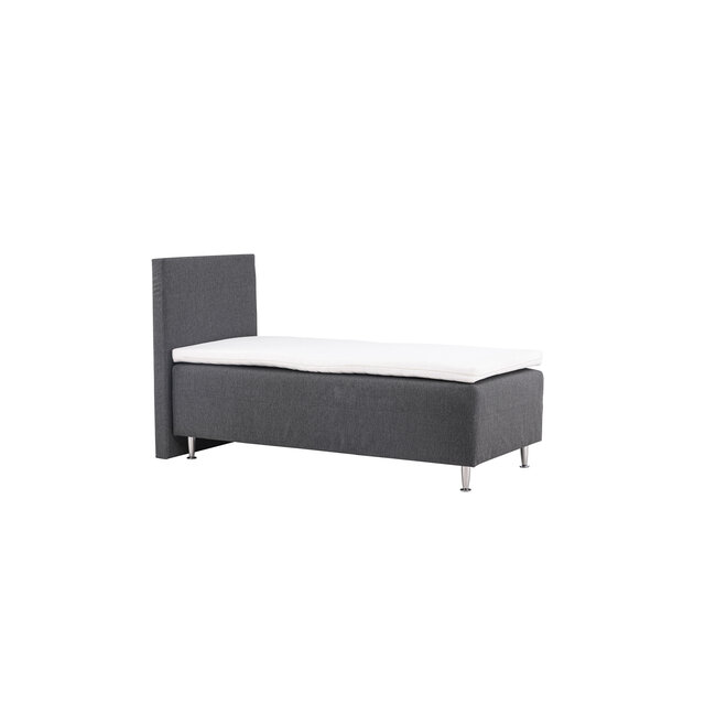 Bett Mesa Grau oder Beige 90 cm