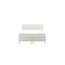 Boxspringbett Toledo  Grau oder Beige 180 cm – Luxuriöser Boxspring-Komfort