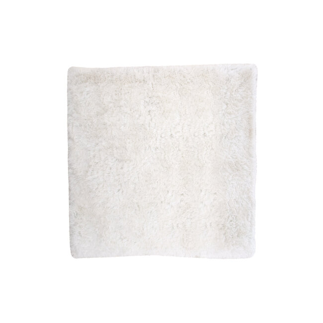 Quadratischer Teppich Grace – Flauschiger Hochflor-Luxus