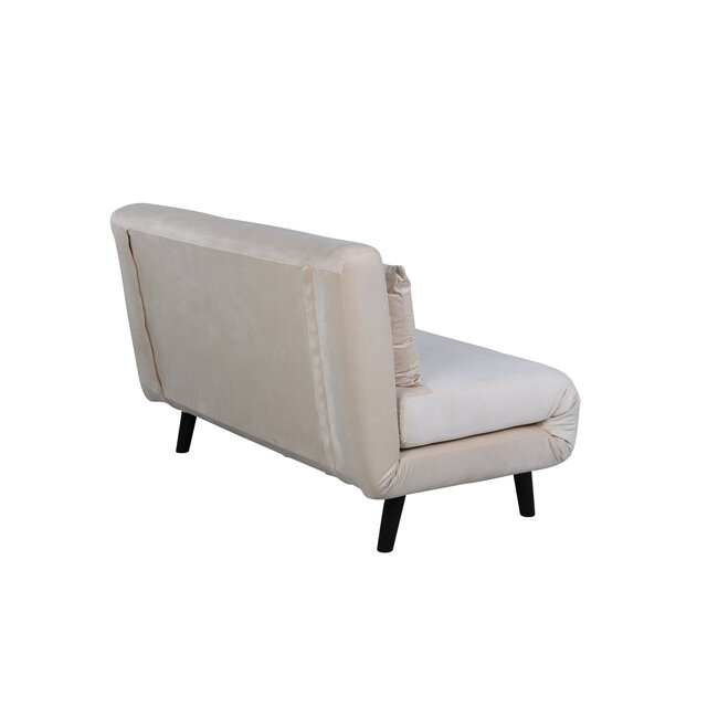 Schlafsofa/Sessel Vicky Beige120 cm – Klug & Bequem