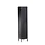 Glasschrank Cali Schwarz – Schlanke Eleganz im Industrial-Look