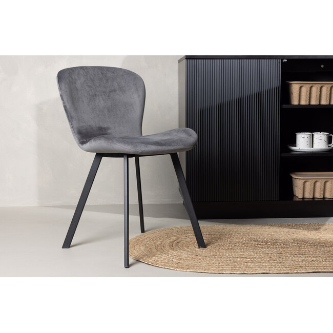 5-tlg. Esszimmer-Set Olivia mit Stühlen Lilja