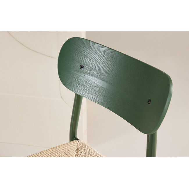 2er Set Esszimmerstuhl Polly Grün