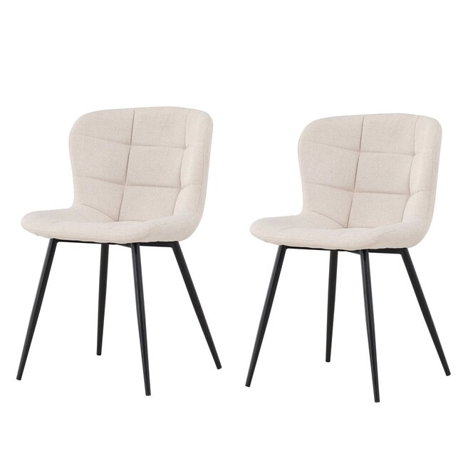 2er Set Esszimmerstuhl Lily